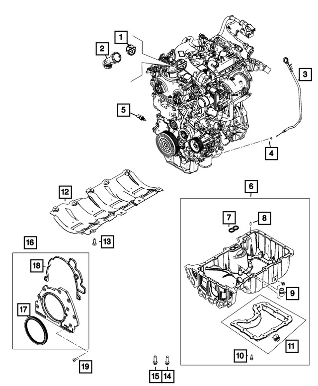 Genuine Mopar Torx Screw 06104088AA