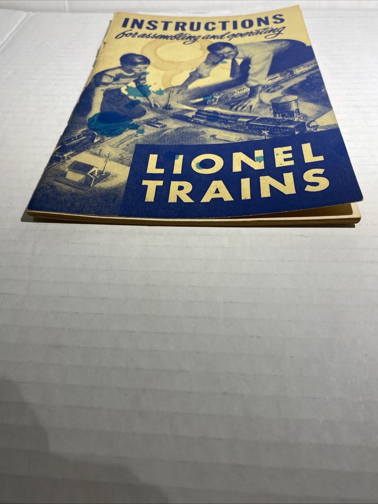 HO - 1950 Instructions For Assembling And Operating Lionel Trains