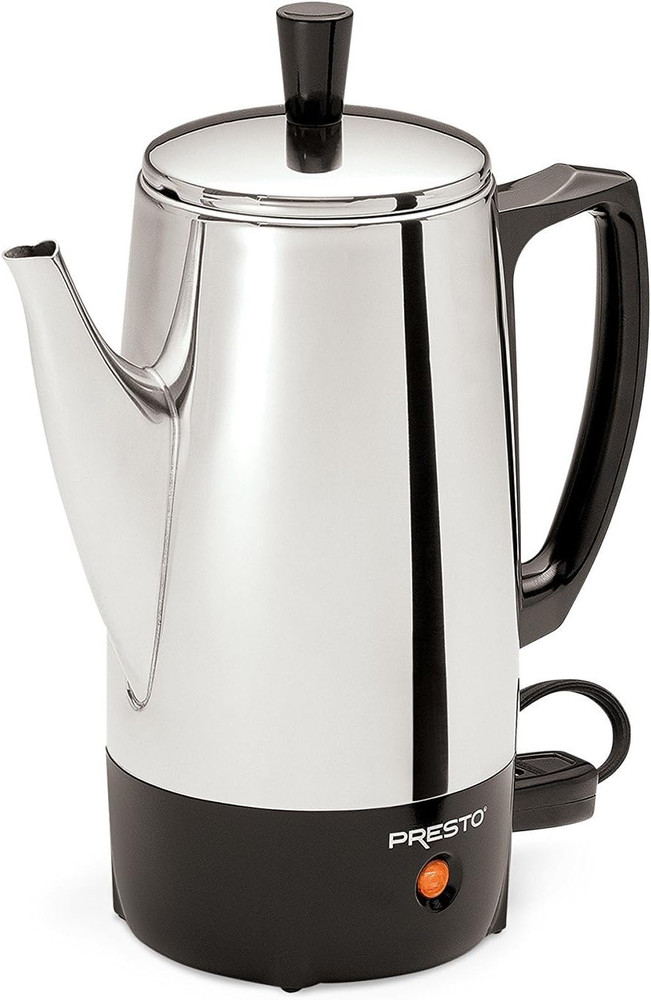02822 6-Cup Stainless-Steel Coffee Percolator