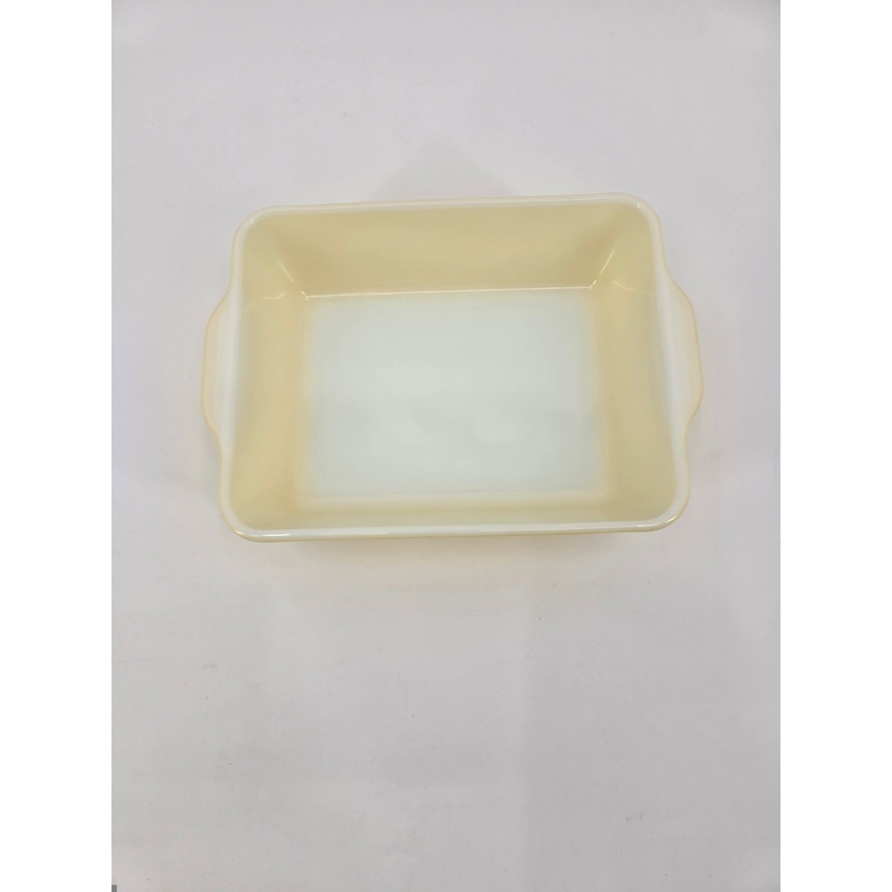 Vintage Primary Yellow Pyrex Dish