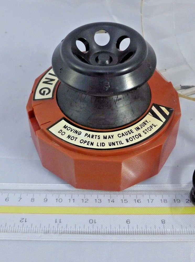 QUALITRON Benchtop Microcentrifuge, 6 position, single-speed #DW-41RED-115