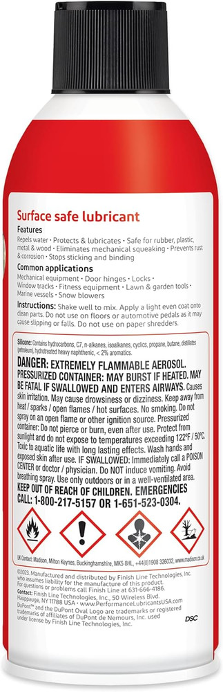 ™ Silicone - Surface Safe Lubricant Aerosol, 14 Oz