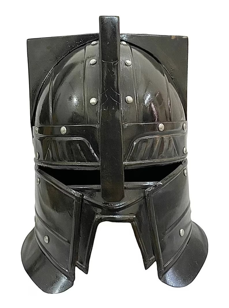 Medieval Larp Warrior Steel Dwarf Moria Helmet