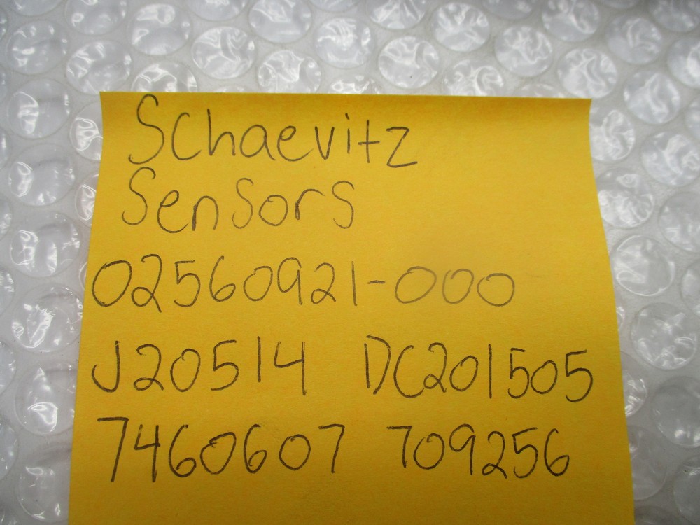 SCHAEVITS SENSORS 02560921-000 SENSOR NSMP