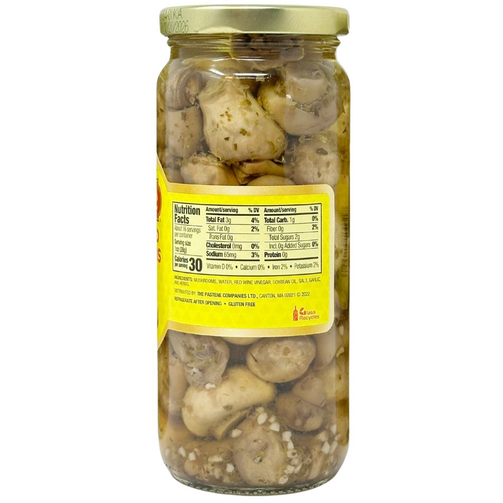 Pastene marinated mushrooms