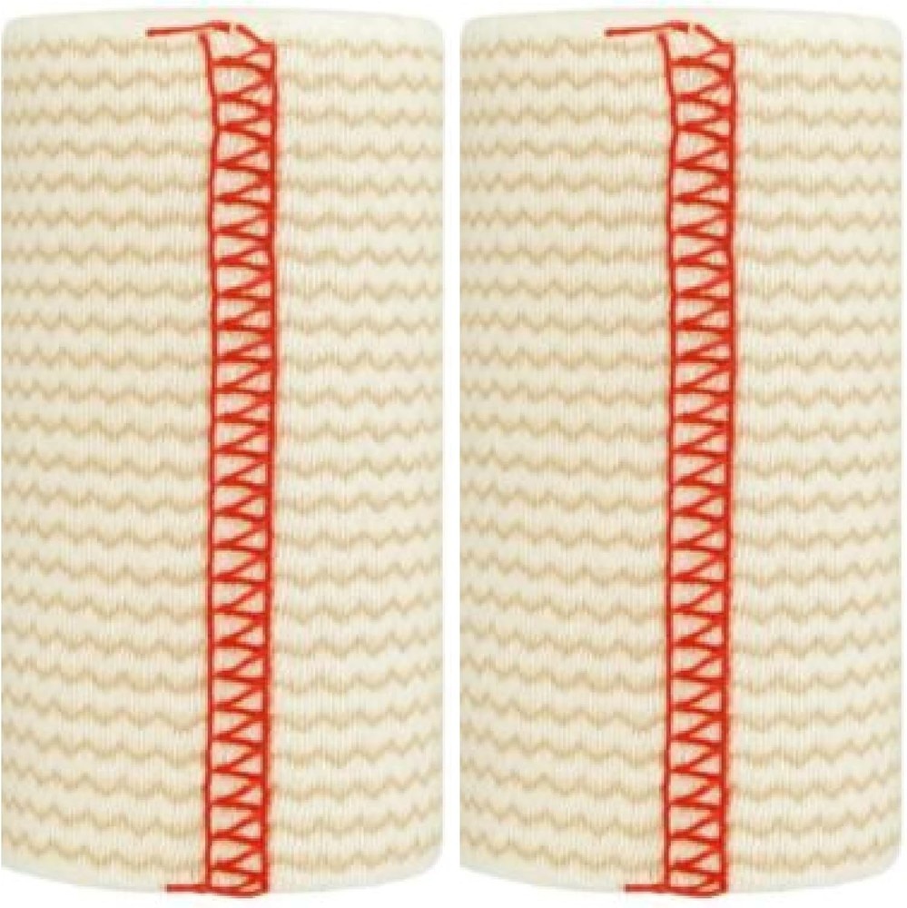 Reliable Support: 3-Inch Elastic Bandage Wrap - Multipurpose & Washable 2-Pack