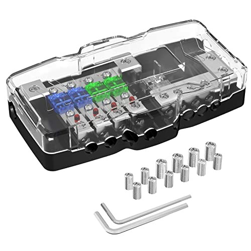 Car Audio Fused Power Distribution Block