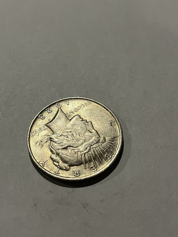 1923 $1 Peace Silver Dollar Circulated