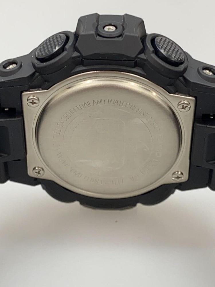 CASIO Quartz Watch G-SHOCK / Digital-Analog / Rubber / Blue / Black