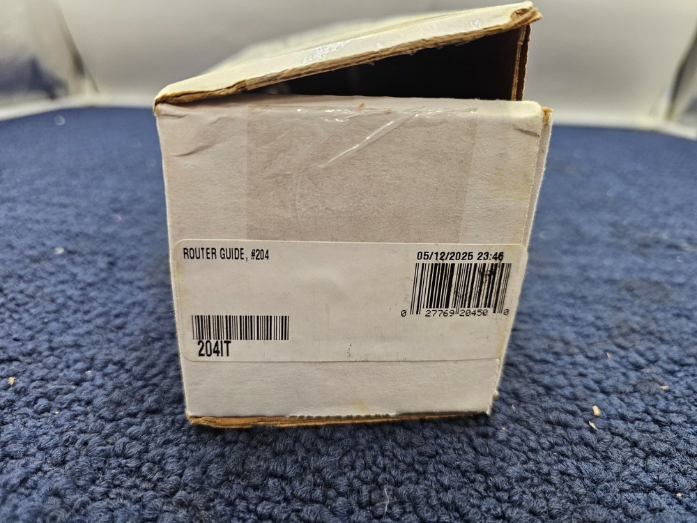 SOSS 204IT Wood Router Guide Template 6812 For #204 Invisible Hinge