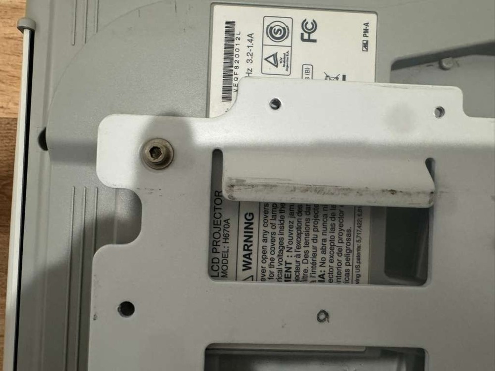 Epson BrightLink 536Wi Interactive WXGA 3LCD Projector (Model: H670A)