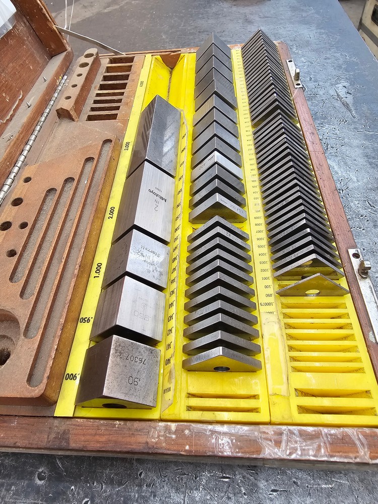DoAll Gage Blocks Calibrated 2020. Some missing/replacements.