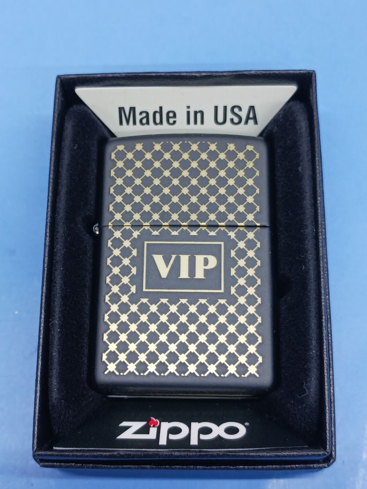 Zippo 28531 VIP Black Matte