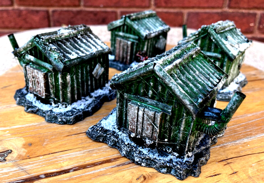 Sci-Fi Terrain pieces 25 – Tabletop Gaming scratch built.