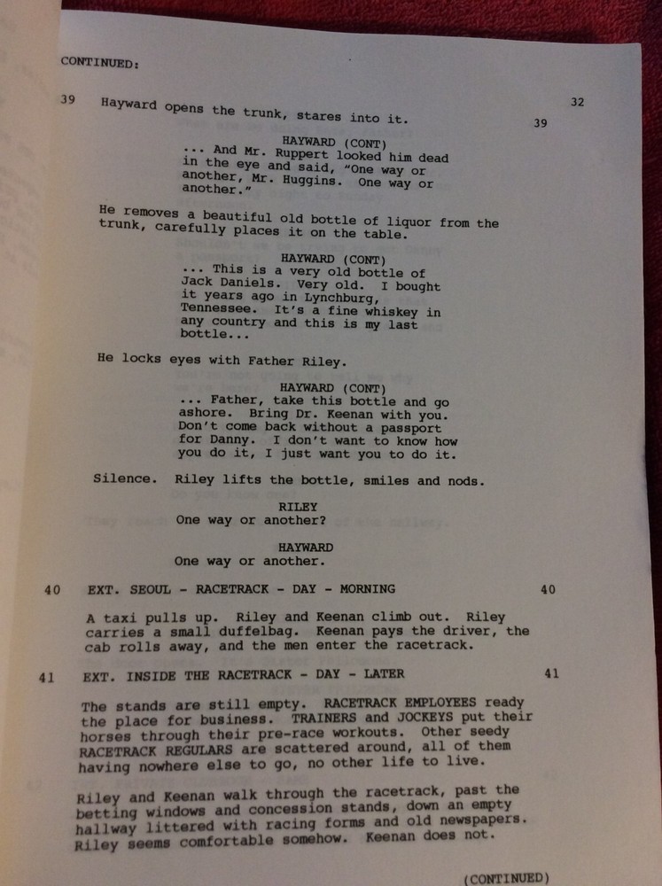 ORIGINAL SCRIPT A THOUSAND MEN AND A BABY RICHARD THOMAS DORIS ROBERTS MCRANEY
