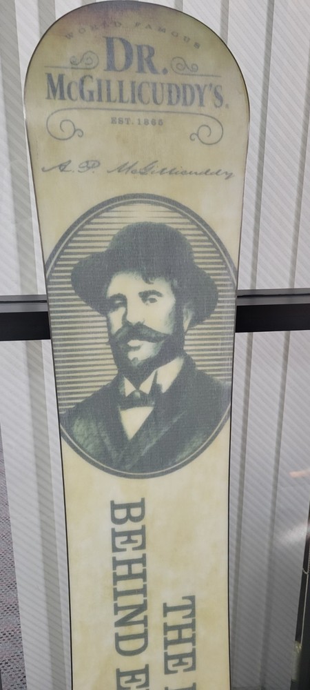 Rare Dr McGillicuddy's Snowboard Size 157 Cm
