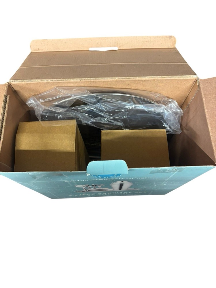 Martha Stewart Collection 7-piece Barware Set OPEN BOX - Missing Jigger