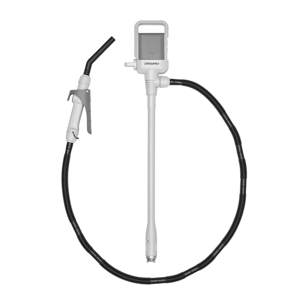 DEWAY Automatic Fuel Transfer Pump with Nozzle for Quick Flow Control & Stop