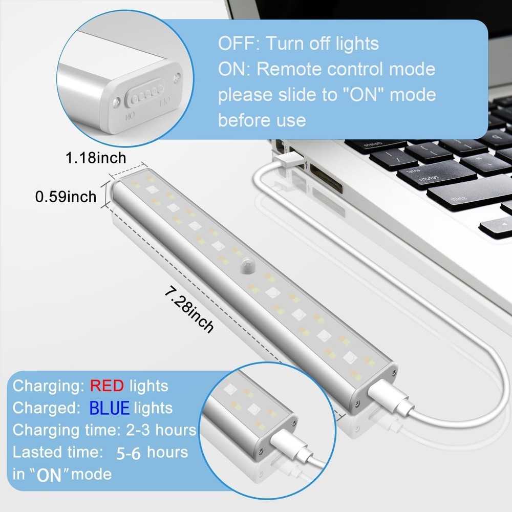 Adjustable Color Temperature Cabinet Lights