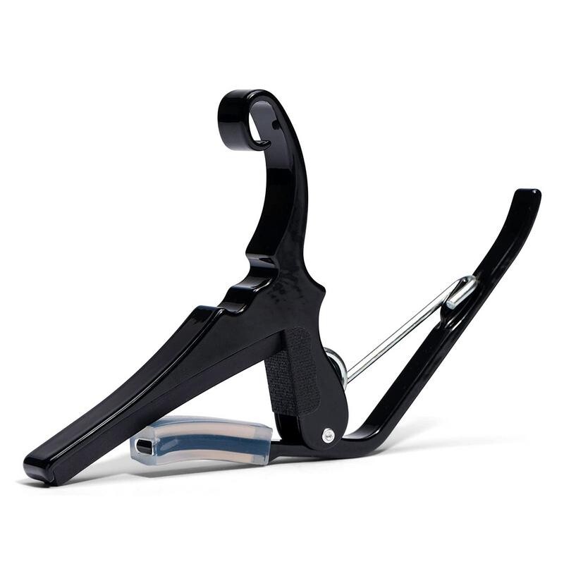 Kyser Quick-Change 12-string Guitar Capo - Black, NEW
