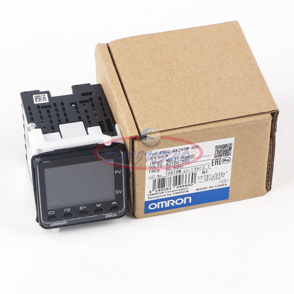 ONE Omron E5CC-RX2ASM-800 100-240VAC Temperature Controller