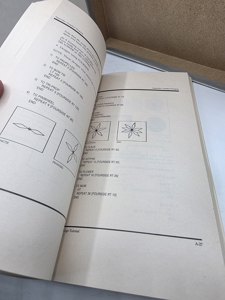 Vintage LOGO Programing Language Commodore 64 Floppy Rare Cib