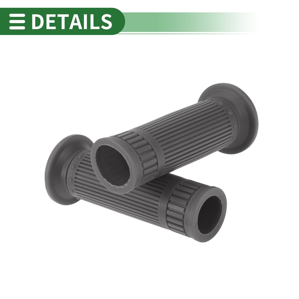 1" 25mm Motorcycle Knobs Handlebar Cover TPU Grey