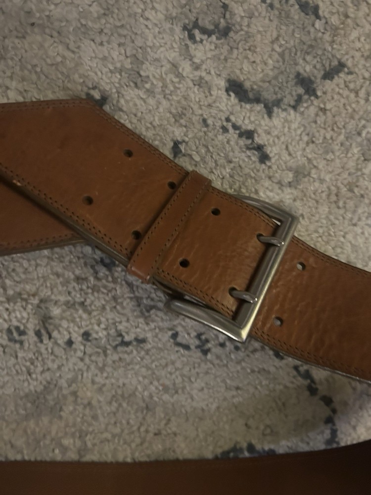 Fossil High Waisted Belt. Size L Leather