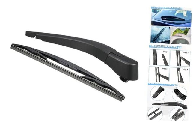 Rear Windshield Wiper Blade Arm Replacement Set Quality Fit for Buick
