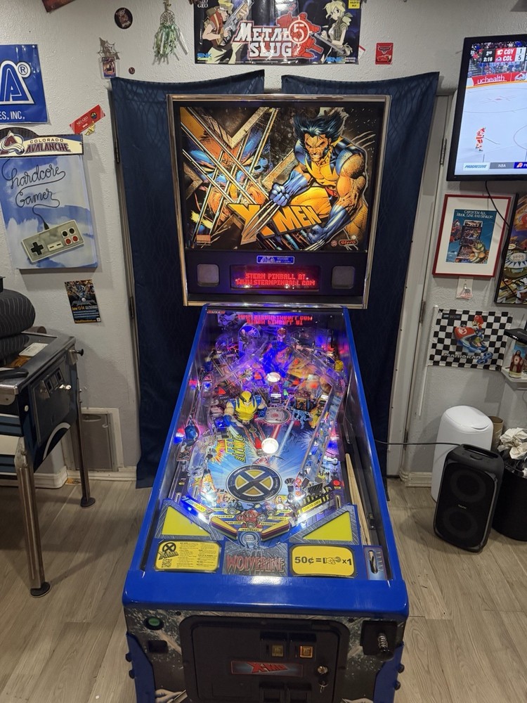 pinball machine Xmen Le Wolverine, extremely Rare