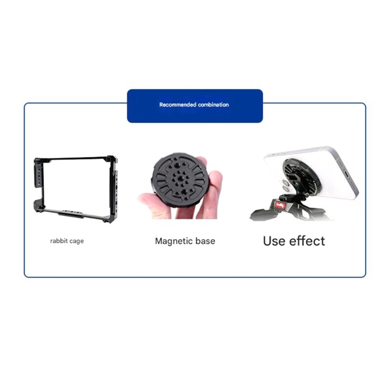Studio Foldable Mounting Plate 1/4 Thread 3kg Capacity Photography Tool