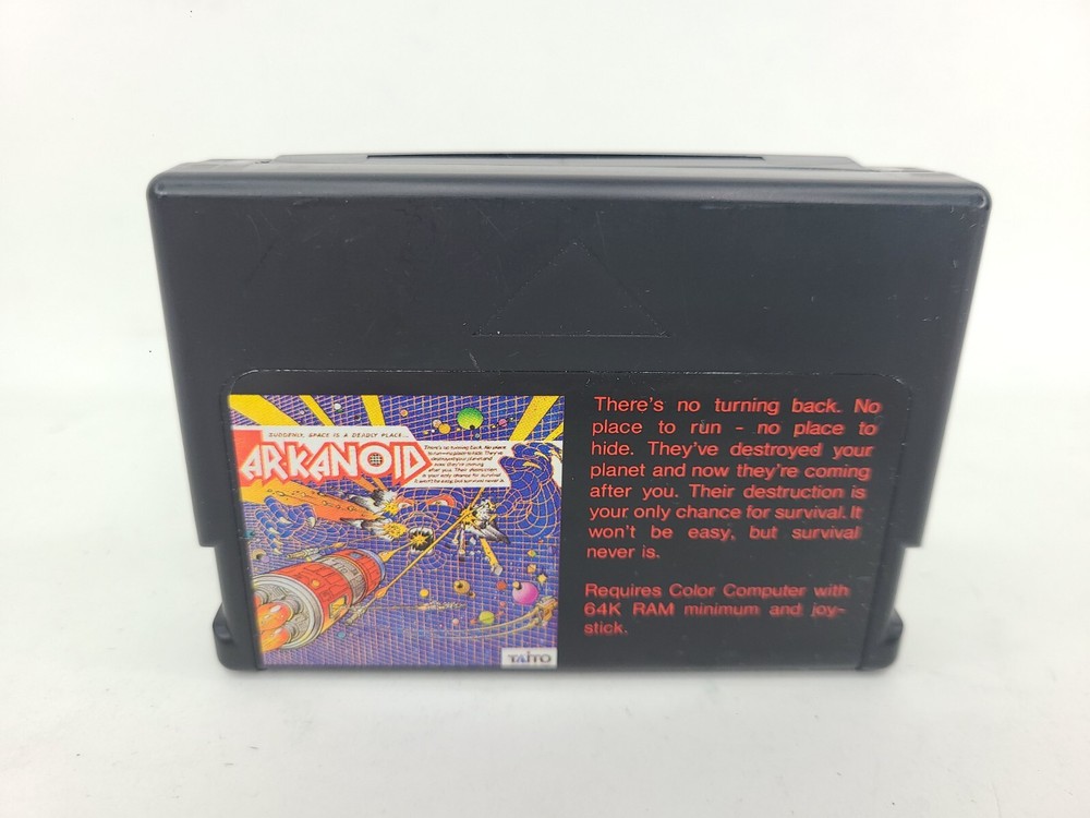 Arkanoid - Tandy 1987 Game Cartridge   Retro