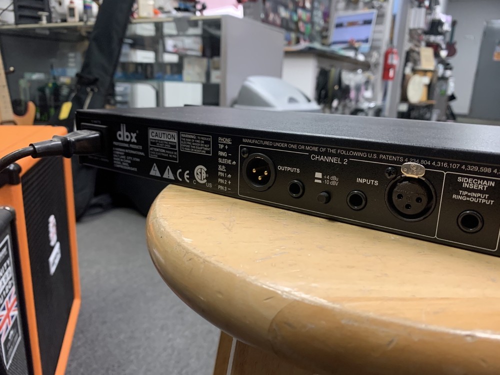 DBX 266XL Compressor Gate with power cord