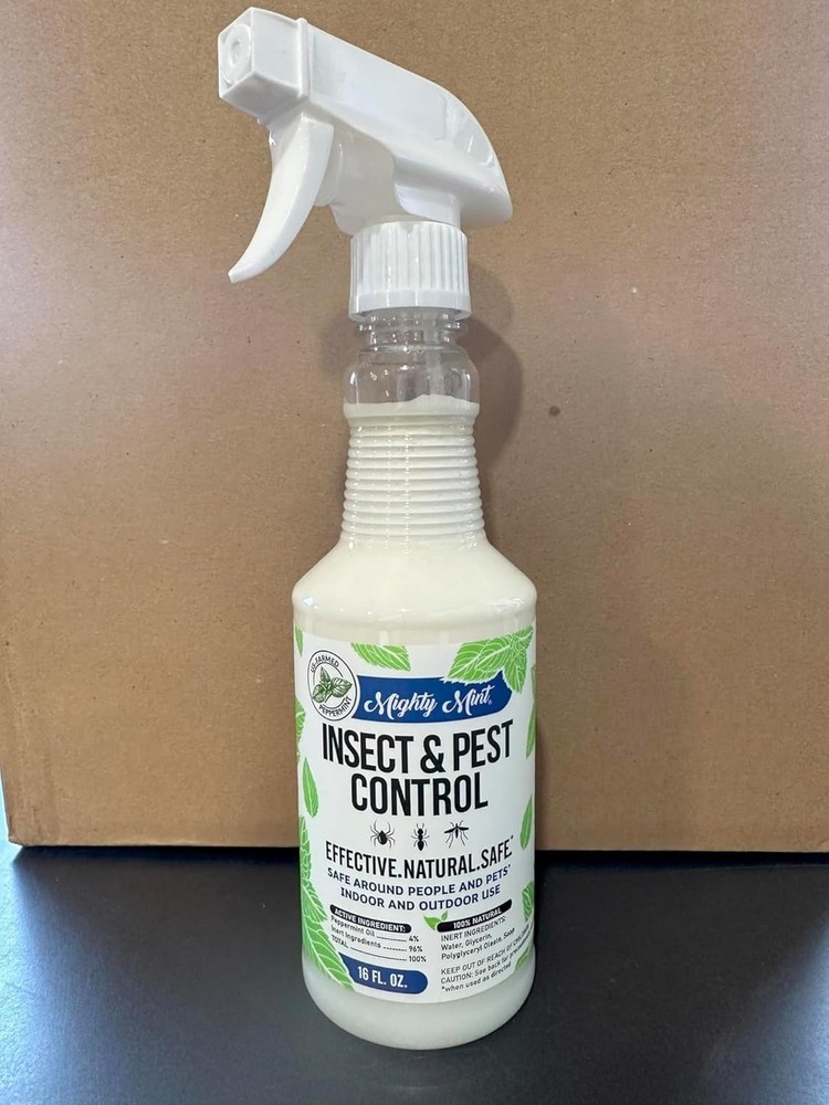 Peppermint Oil Roach & Ant Repellent - Natural Bug Control