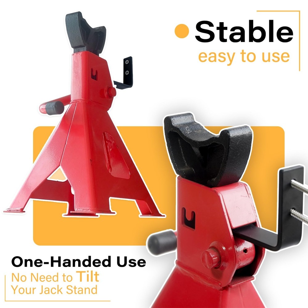 Jack Stand Wall Mount Organizer Heavy Duty Holder Hook 8 Pack