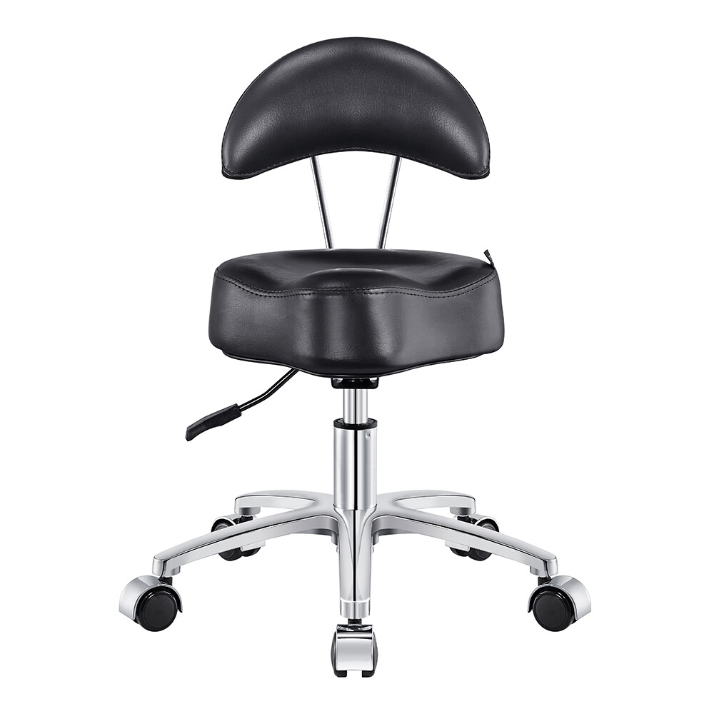 Pedicure Stool Low Sitting All Purpose Roller Technician Stool MEDUSA