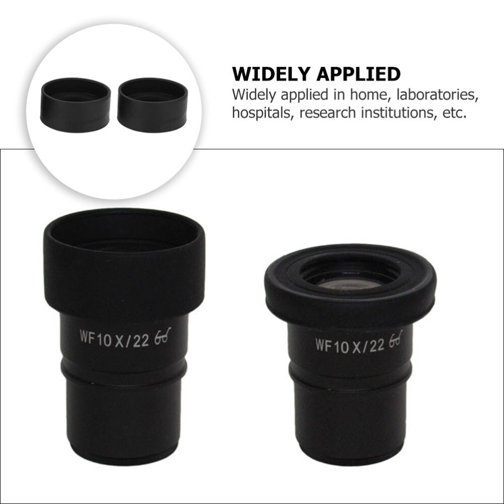 2Pcs Microscope Eye Guards Microscope Eyecups Microscope Eyecups Rubber Eye Cups