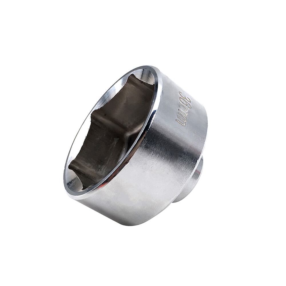 36mm Oil Filter Socket Tool 3/8"Drive Cap Remover Low Profile Socket Wrench C2C6
