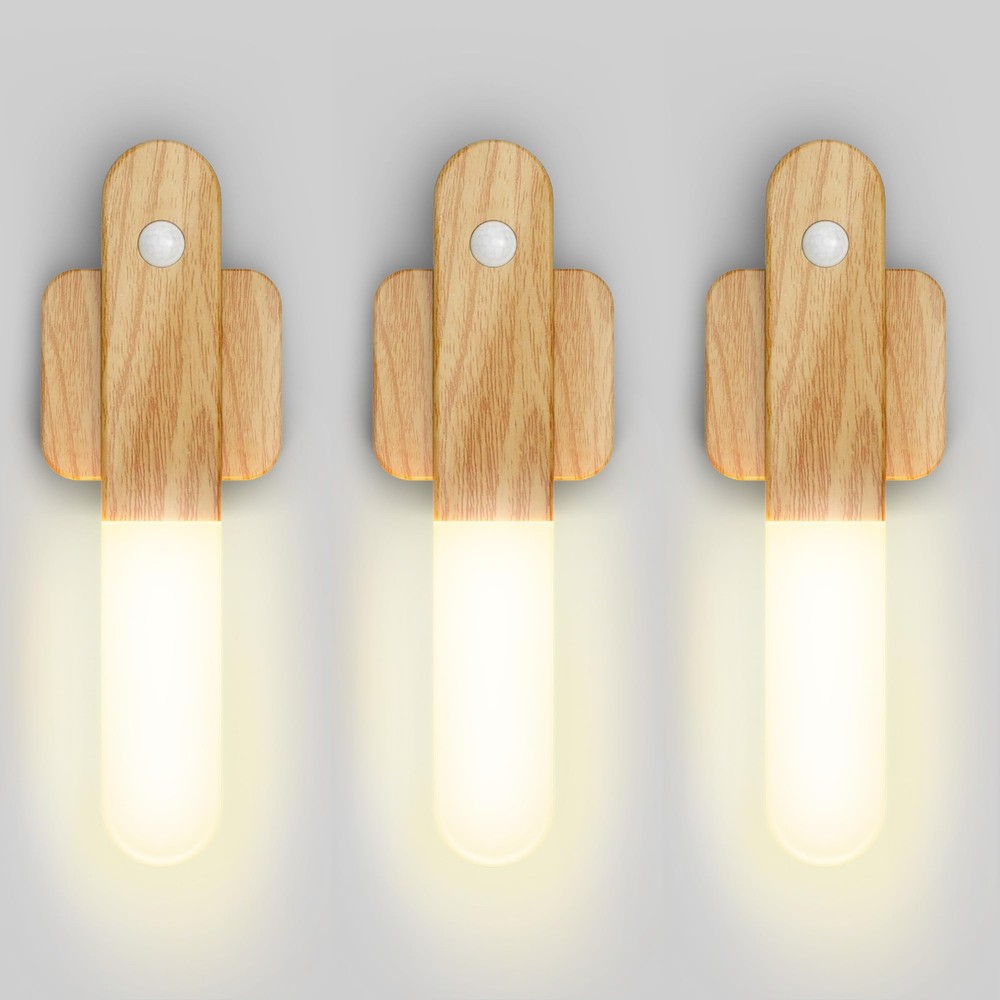 iThird Motion Sensor Light Indoor - Wireless Wall Light, lumi Light, Magnet Rech