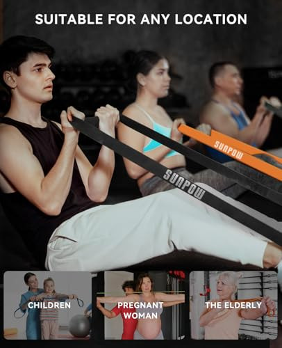 Pull Up Assistance Bands, Resistance Bands Set of 5 for Working Out, Pull Up