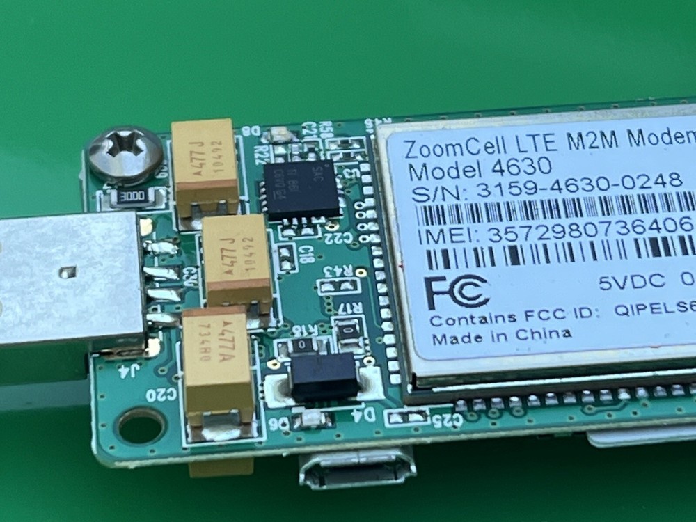 Zoom Cell LTE M2M modem Model 4630