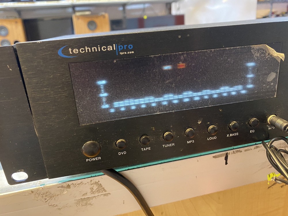 Technical Pro EQ7153 Dual 21-Band Equalizer with Digital Display