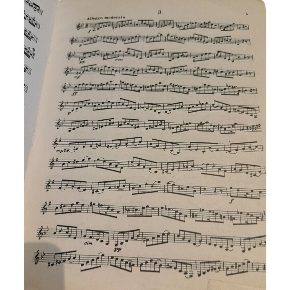 Sheet Music Rubank Advanced Method Cornet Trumpet Volume 1 Modernistic Rhythms