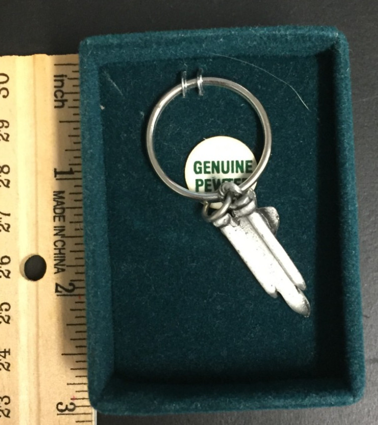 NASA Space Shuttle Discovery Keychain (In Box, Never Used)