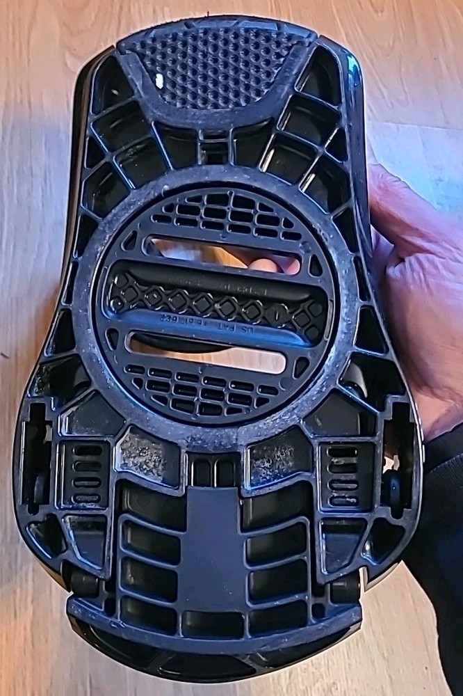 K2 Sonic Black Snowboard Bindings Size Large Good Condition
