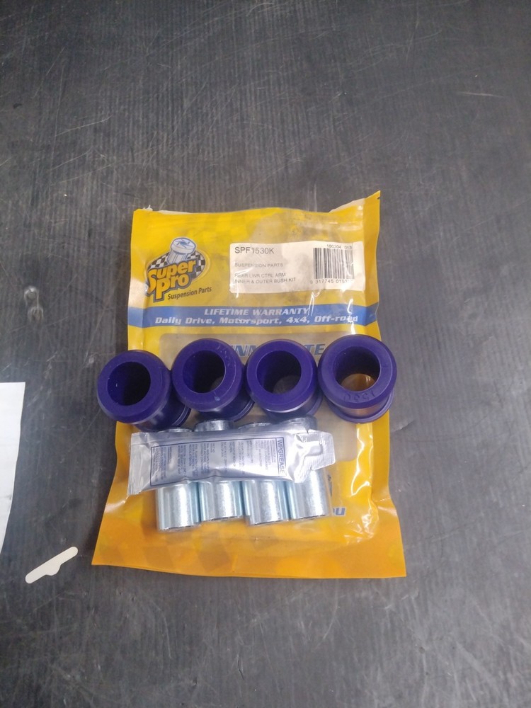 Super Pro Spf1530k Rear Lower Control Arm Inner And Outer Bushing Kit