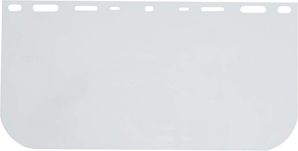 Replacement Face Shield Clear Polycarbonate 8x15.5 Inch Model