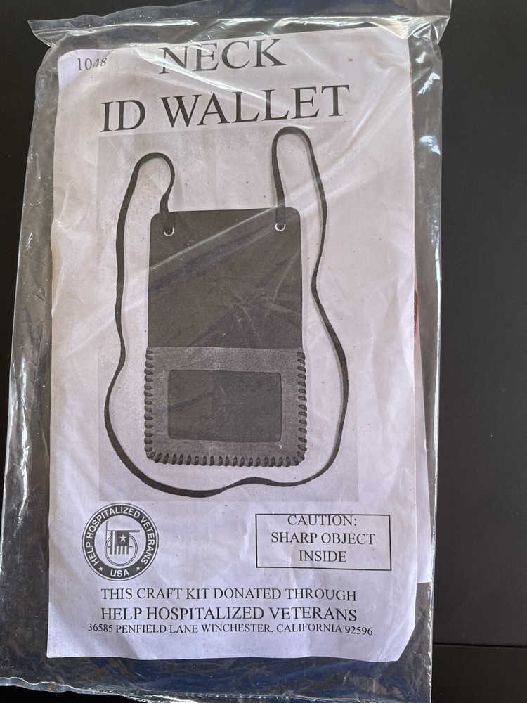 Leather ID Wallet Kit