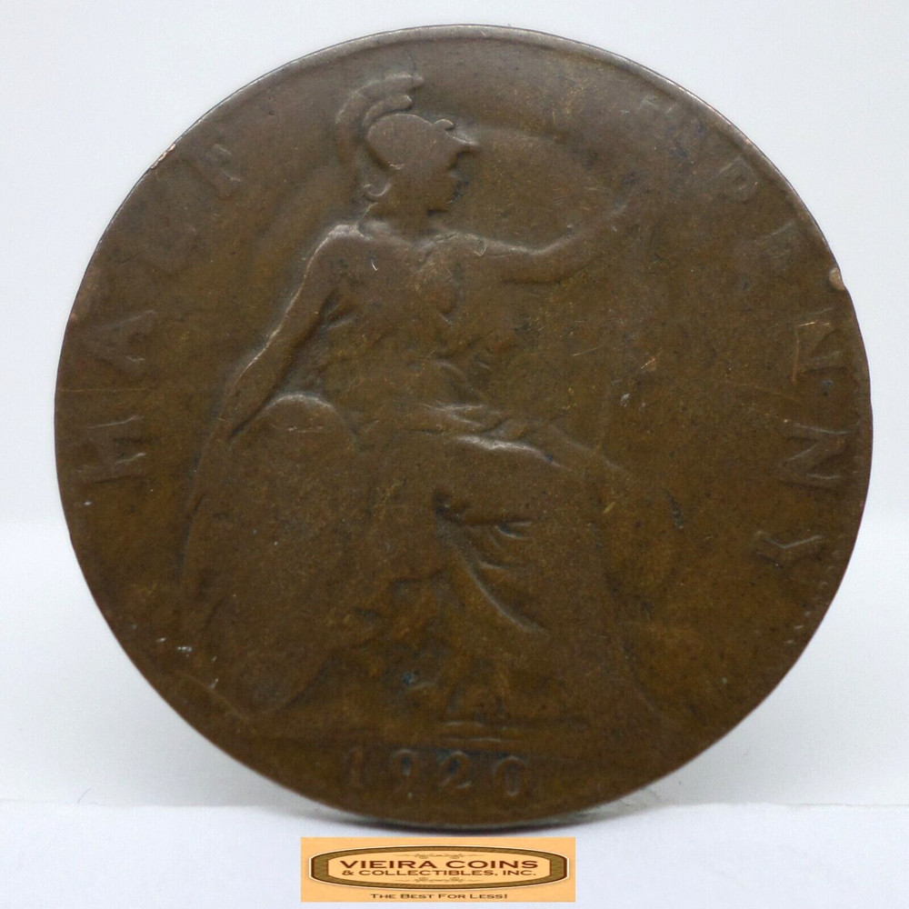 1920 Great Britain Half Penny - #C45277NQ