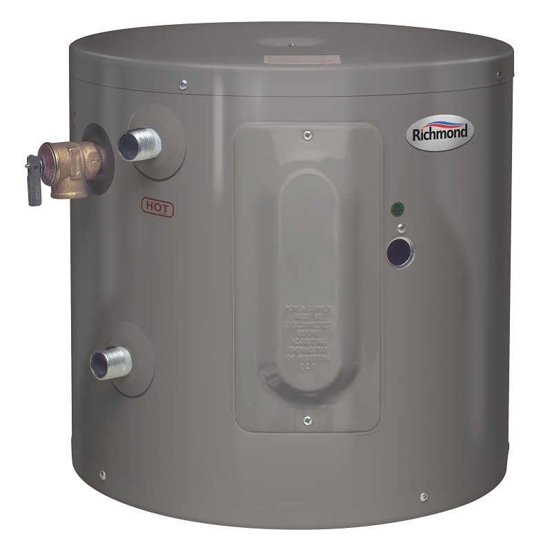 Richmond Essential Series 6EP20-1 Electric Water Heater, 120 V, 2000 W, 20 gal T